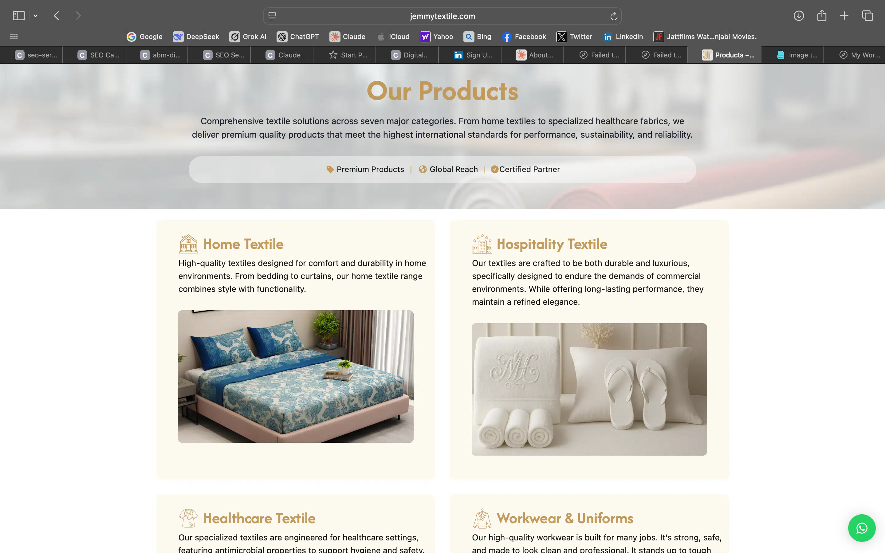 Jemmy Textile Screenshot 5